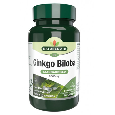 Natures aid ginkgo biloba 120mg kivonat tabl. 90 db